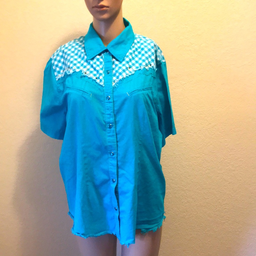 Red Ranch Women’s Western Wear Shirt Size L